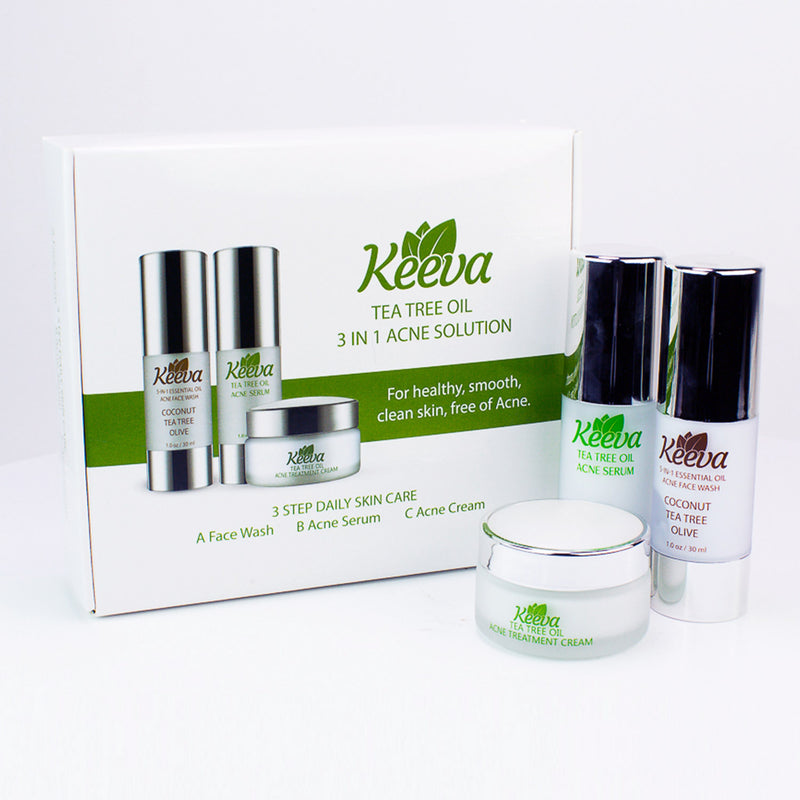 [ON SALE TODAY!]  BUY 1 GET 1 FREE! Get 2 Kits When You Order the 3 in 1 Acne Kit + FREE Derma Roller